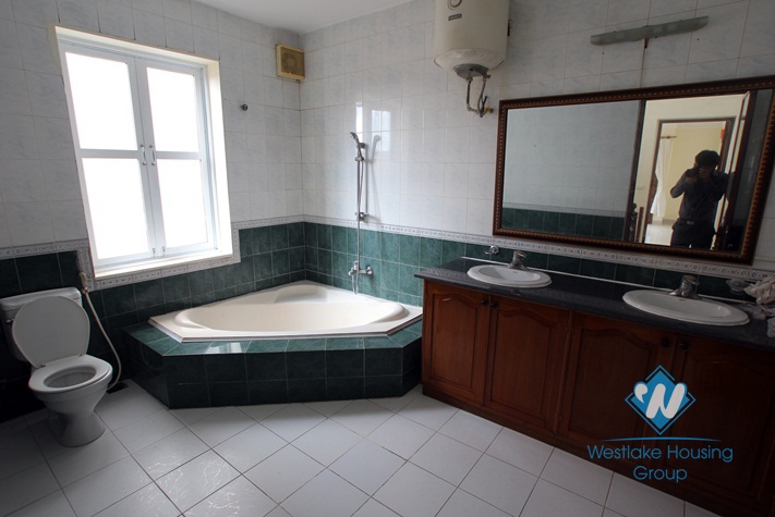 House with yard available for rent in To Ngoc van, Tay Ho district, Hanoi